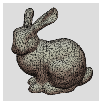 The Stanford Bunny mesh